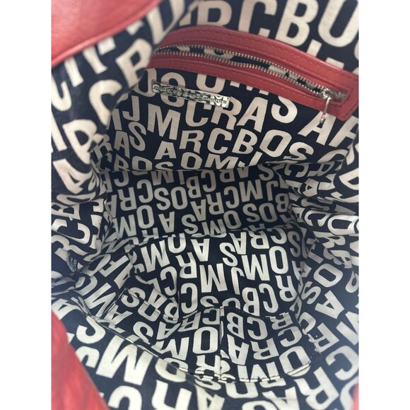 MARC JACOBS COLLECTION PINK LEATHER BLAKE LARGE FULL ZIP SHOULDER HOBO HAND BAG - Picture 10 of 15